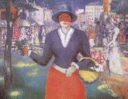 Kasimir Malevich Flower Girl oil painting picture wholesale